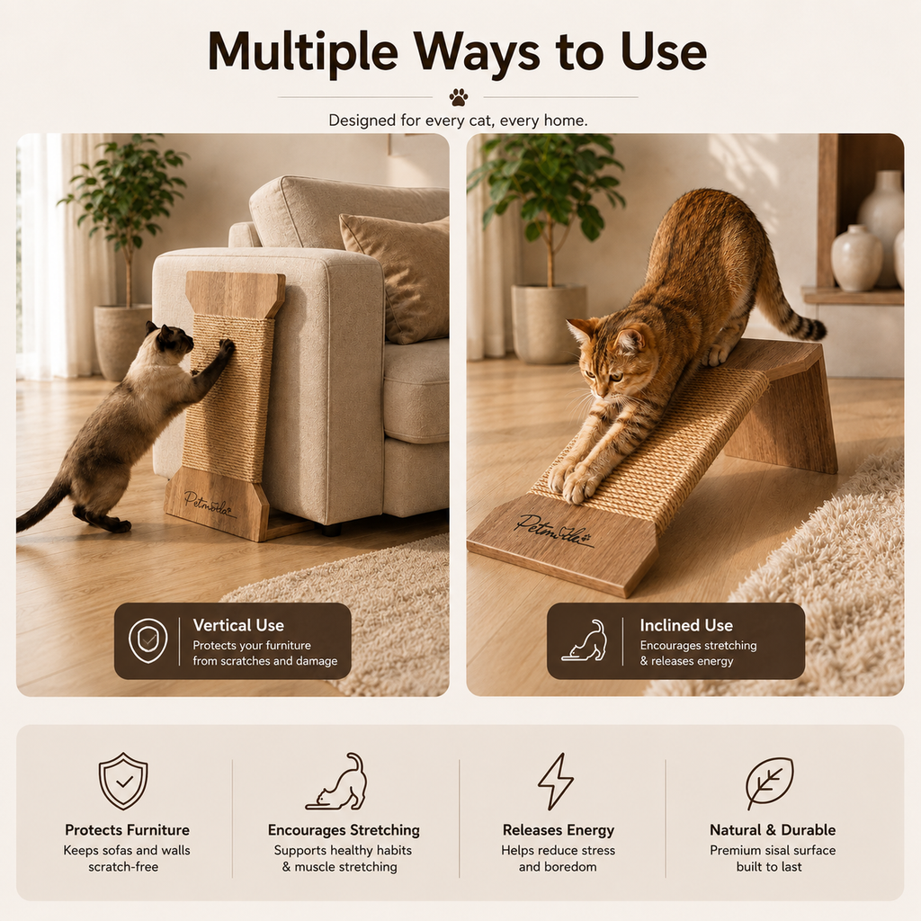 Petmoda Living Axis – Sisal Cat Scratcher