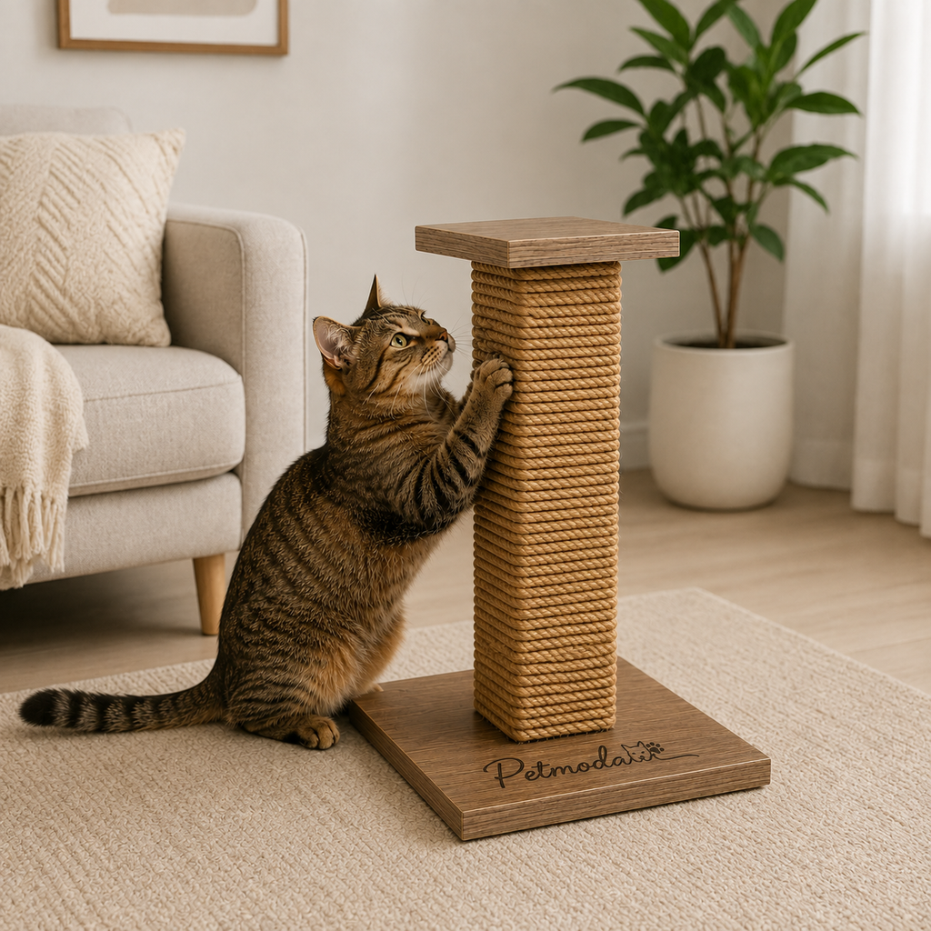 Petmoda Living Pillar Mini – Compact Sisal Cat Scratcher