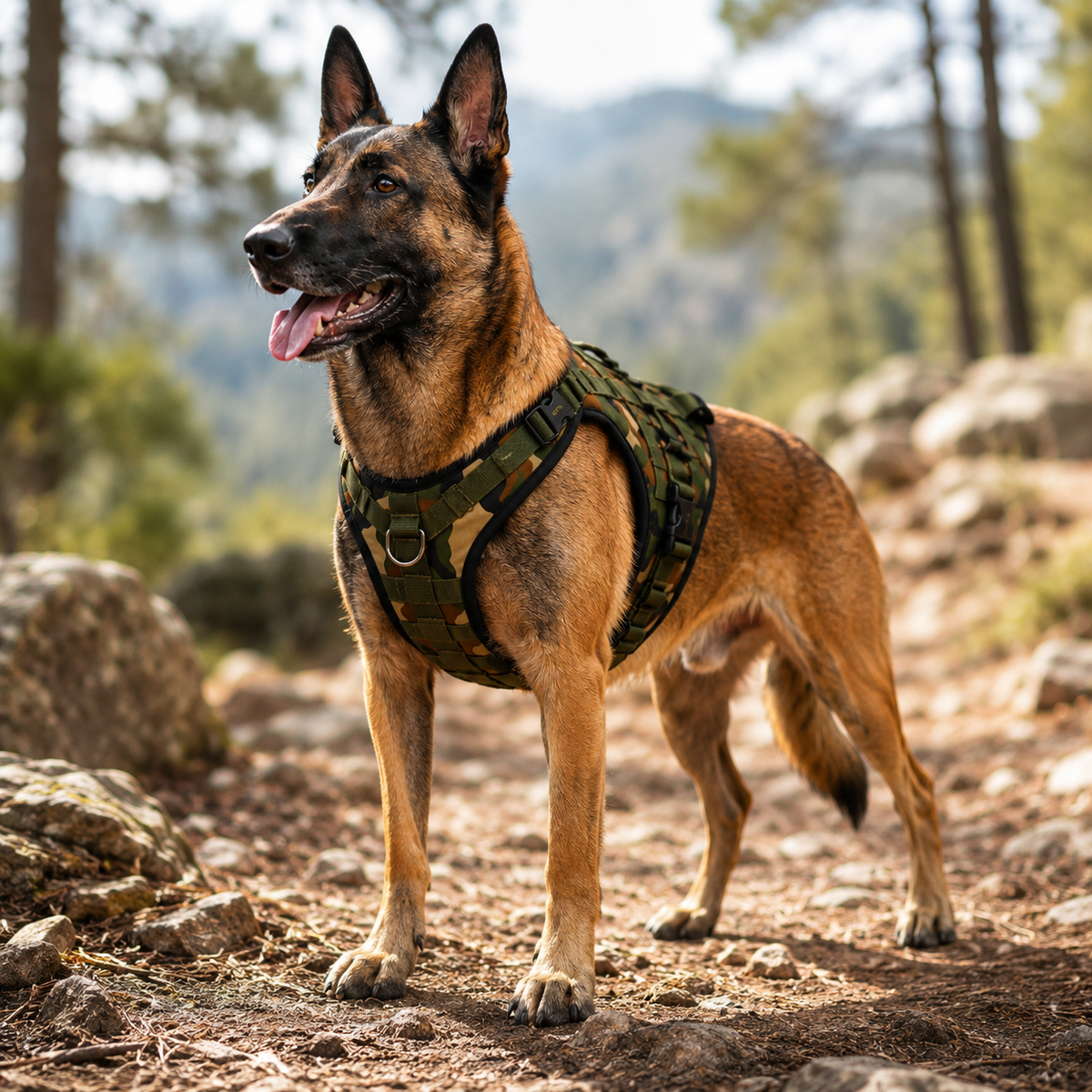 Petmoda Military Camo Harness – Tactical