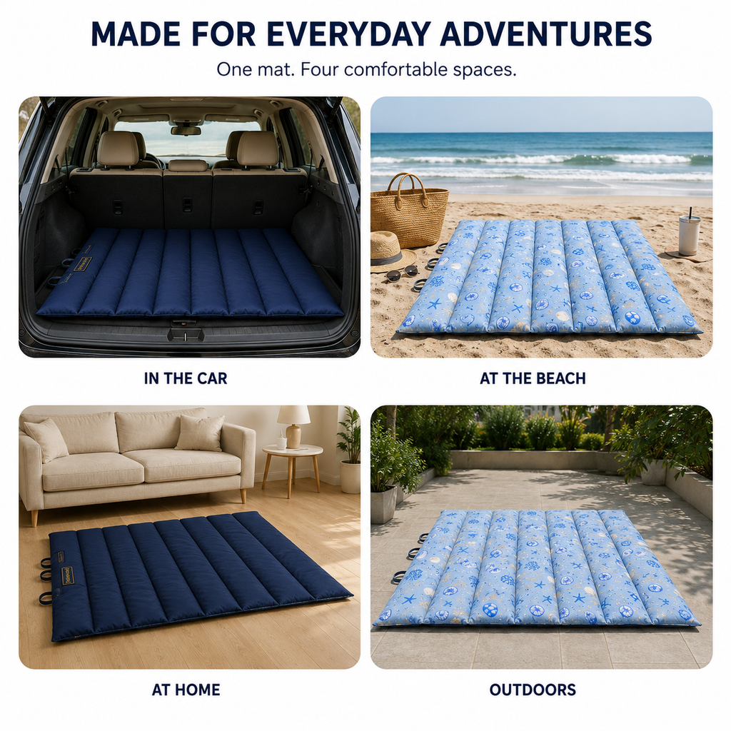 Petmoda Foldable Waterproof Pet Mat – Double-Sided & Portable