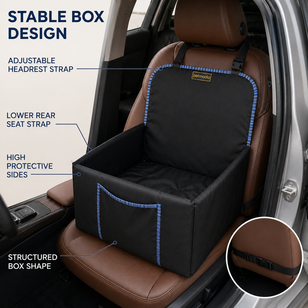 Moda Front Seat Pet Box