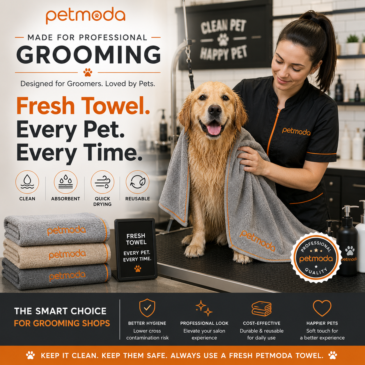 Petmoda Premium Pet Towel