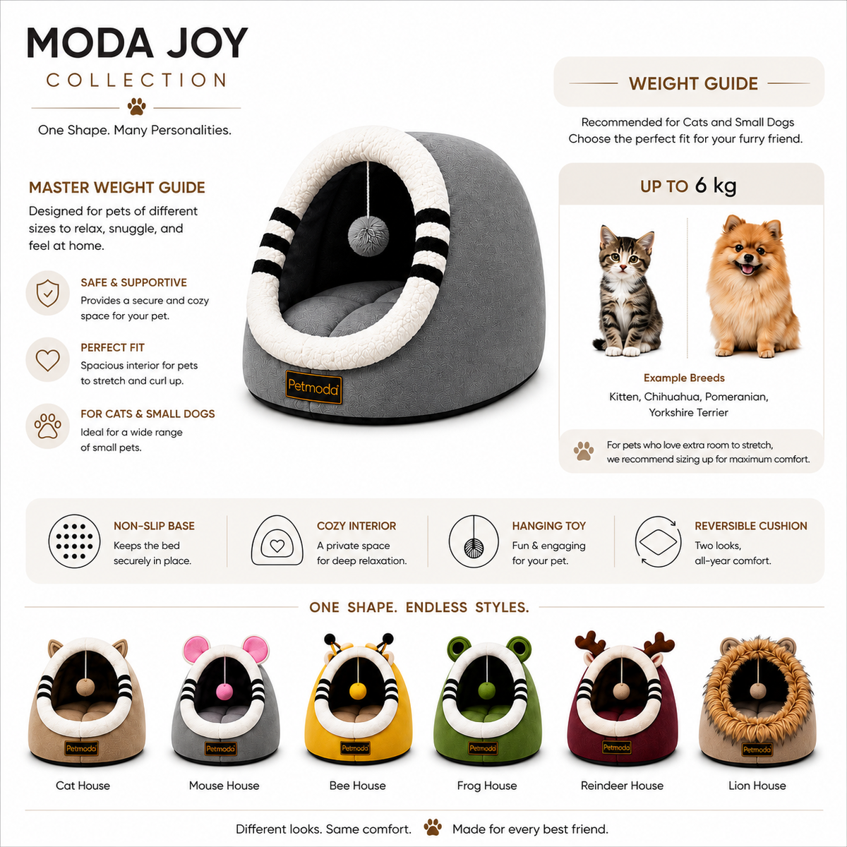Petmoda Joy Lion House