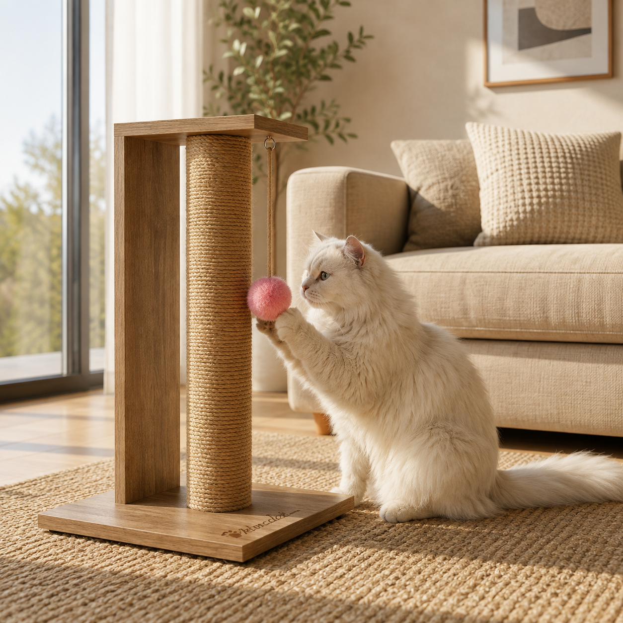 Petmoda Living Pillar – Sisal Cat Scratcher