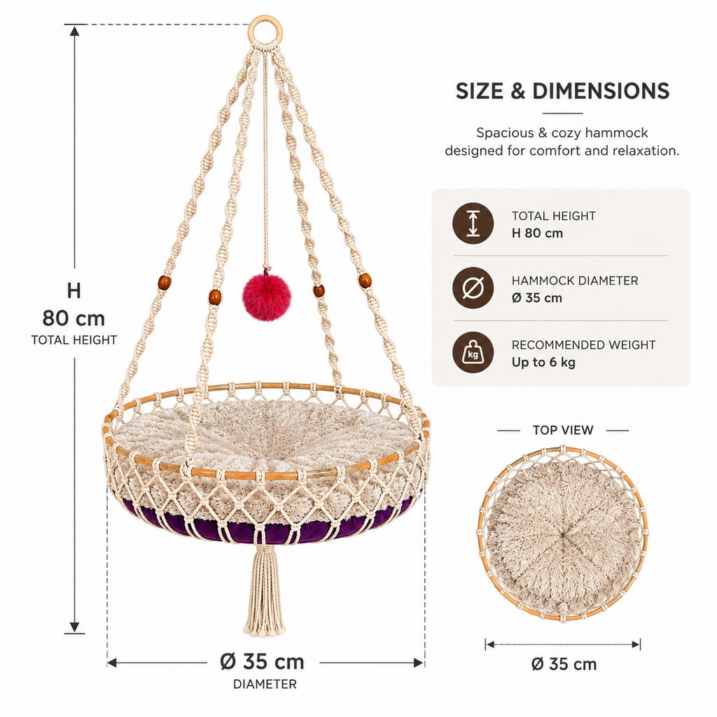 Petmoda Macramé Nest