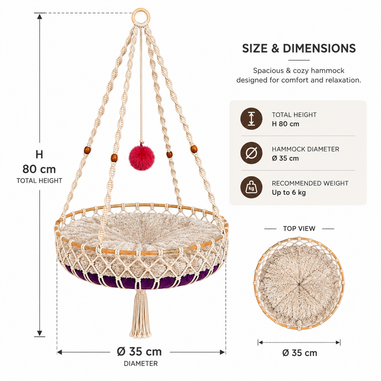 Petmoda Macramé Nest