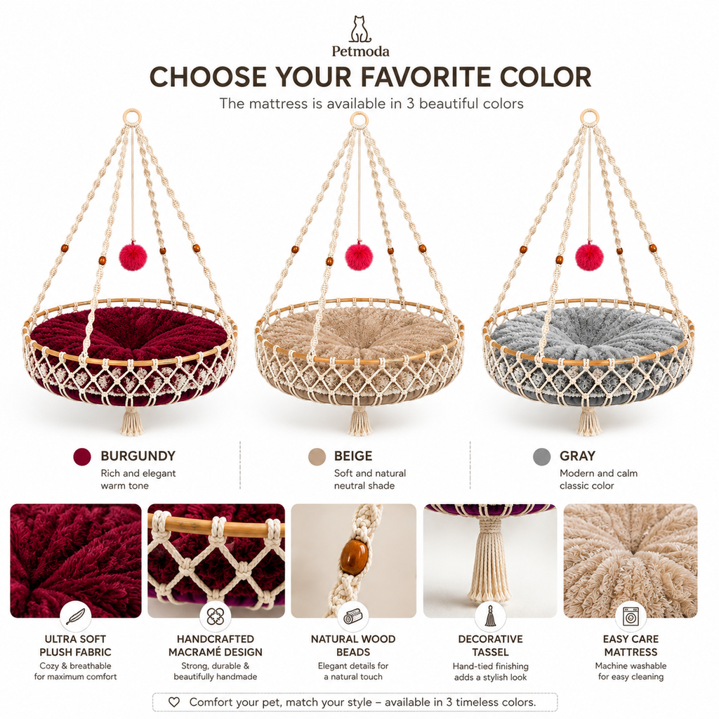 Petmoda Macramé Nest