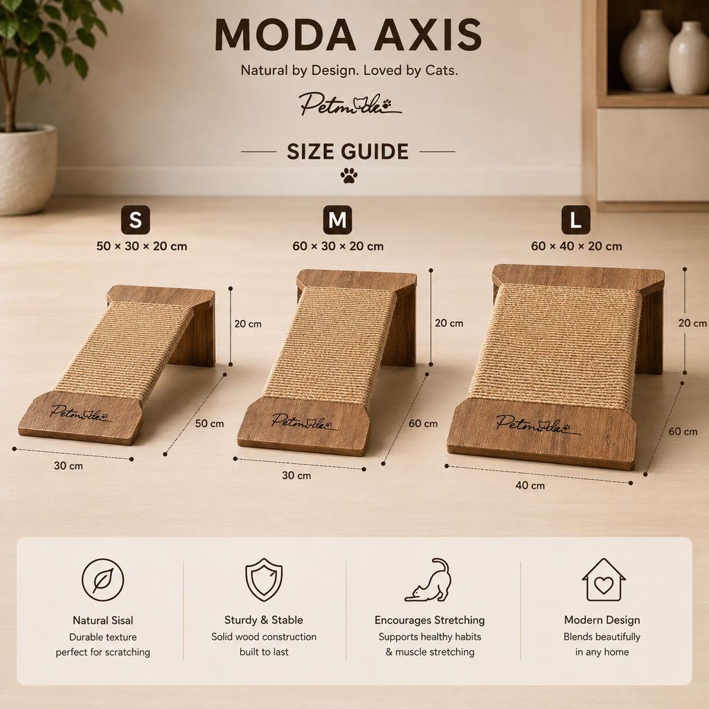 Petmoda Living Axis – Sisal Cat Scratcher