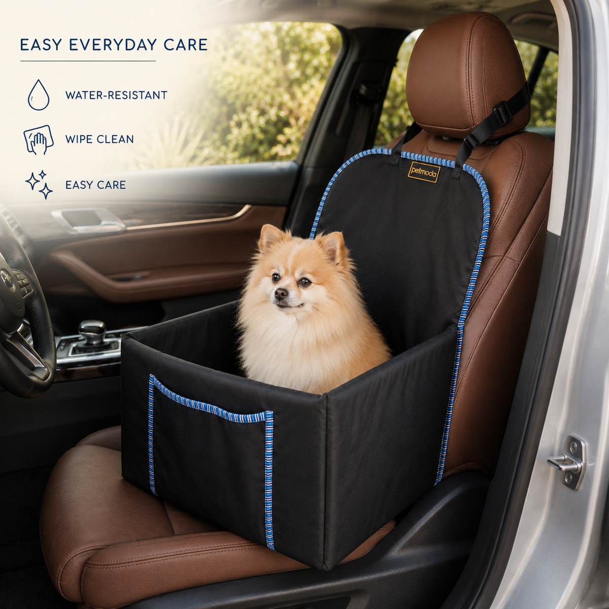 Moda Front Seat Pet Box