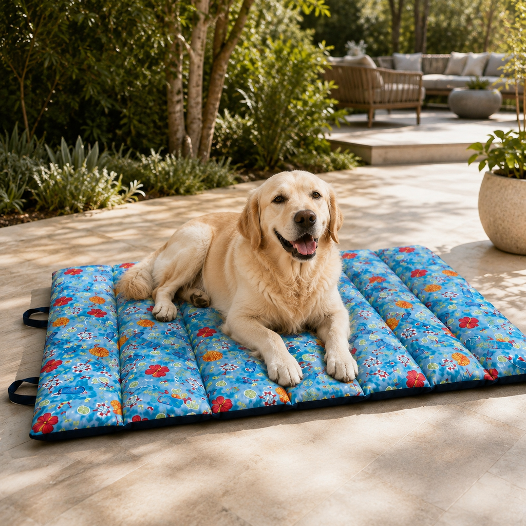 Petmoda Foldable Waterproof Pet Mat – Double-Sided & Portable