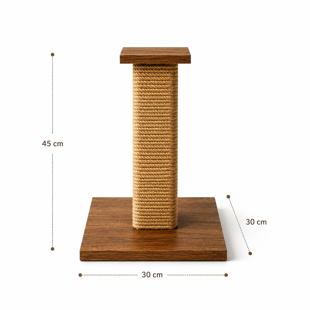 Petmoda Living Pillar Mini – Compact Sisal Cat Scratcher