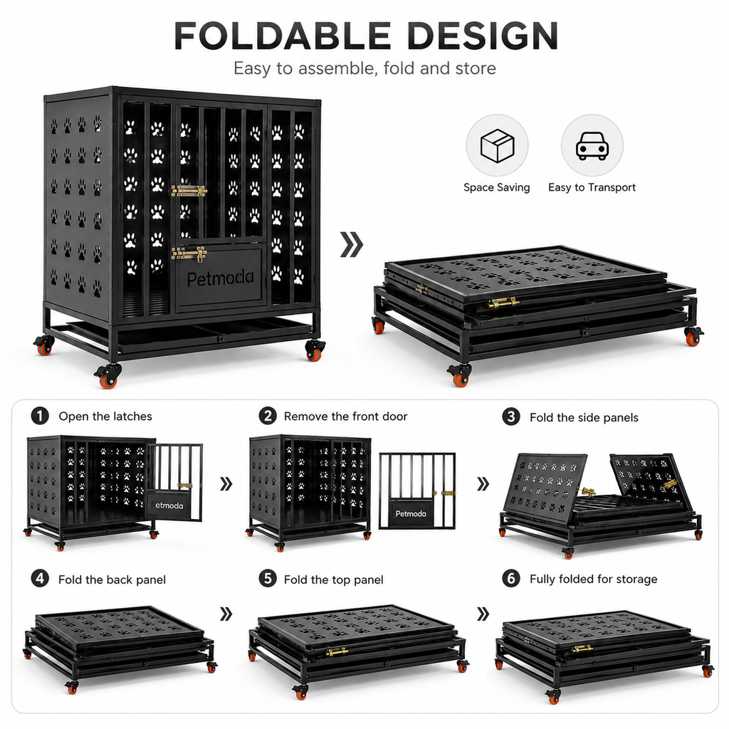 Petmoda Iron Cage – Heavy-Duty Custom Dog Crate