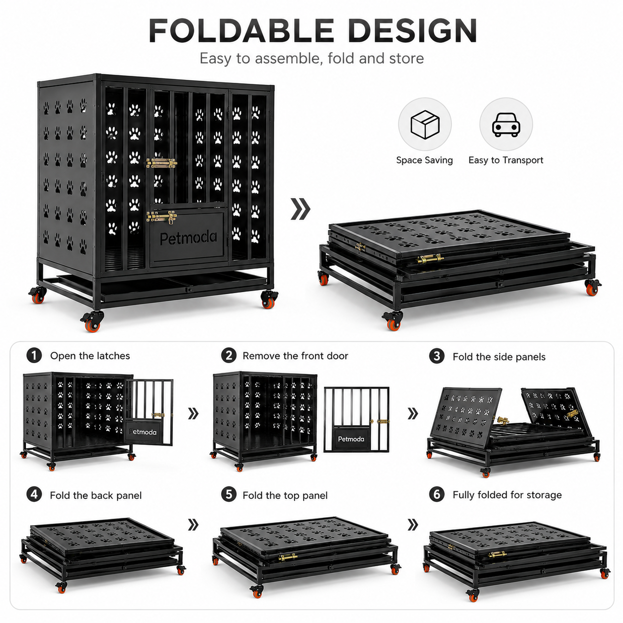 Petmoda Iron Cage – Heavy-Duty Custom Dog Crate