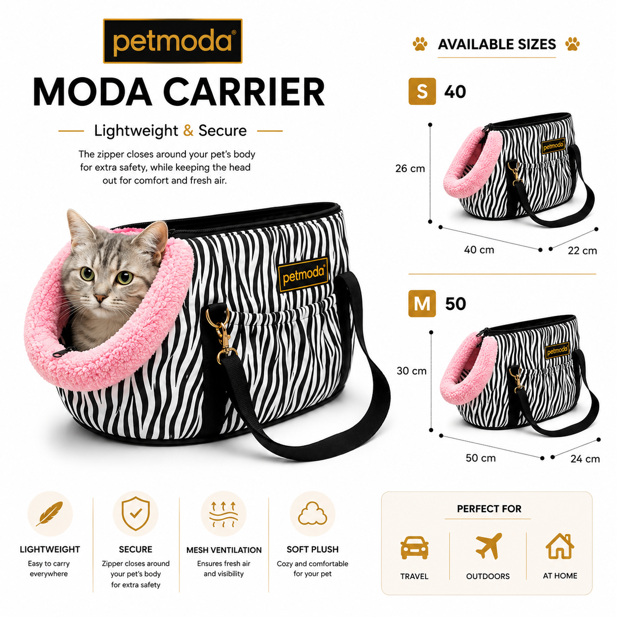 Petmoda Carrier – Lightweight Pet Carrier