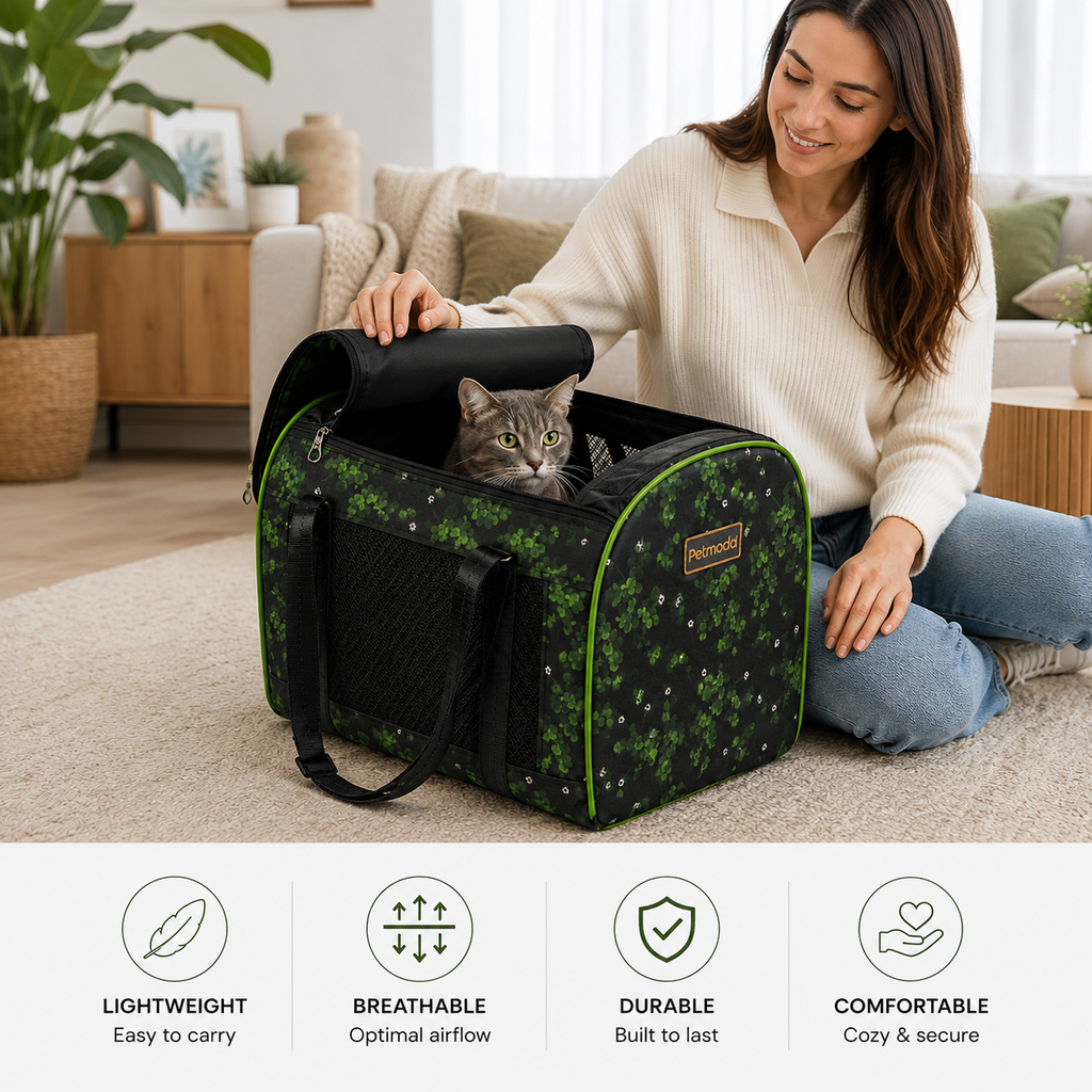 Petmoda Camo Soft Pet Carrier Bag – Cats & Small Dogs