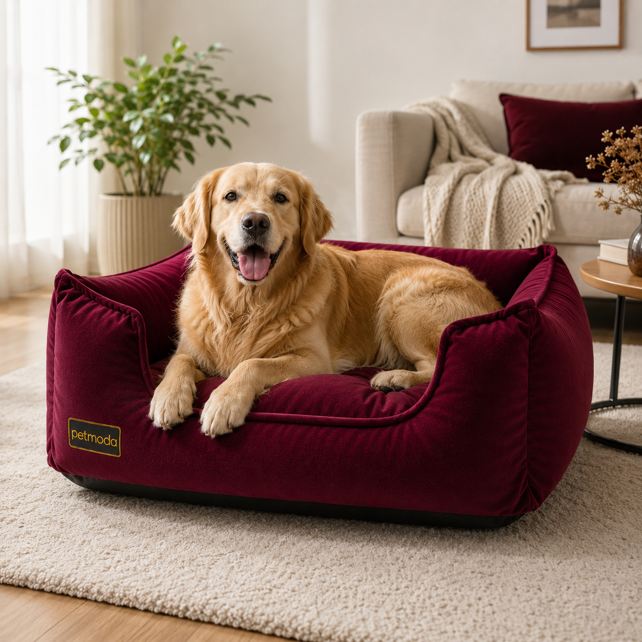 Petmoda Velvet Bed