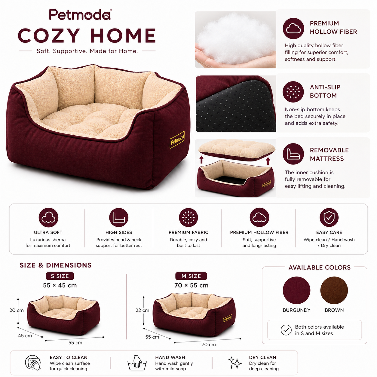 Petmoda Cozy Home Bed