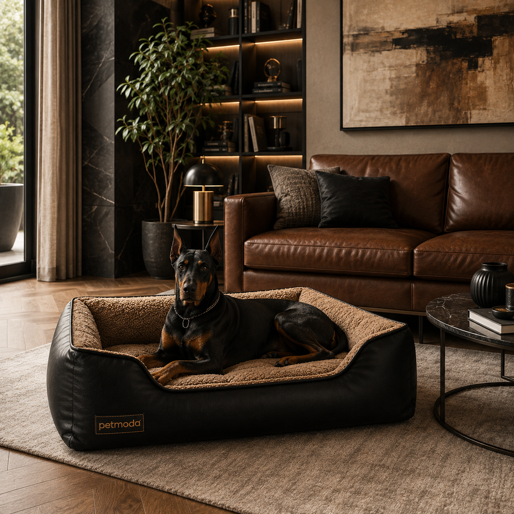 Petmoda Classic Leather Bed
