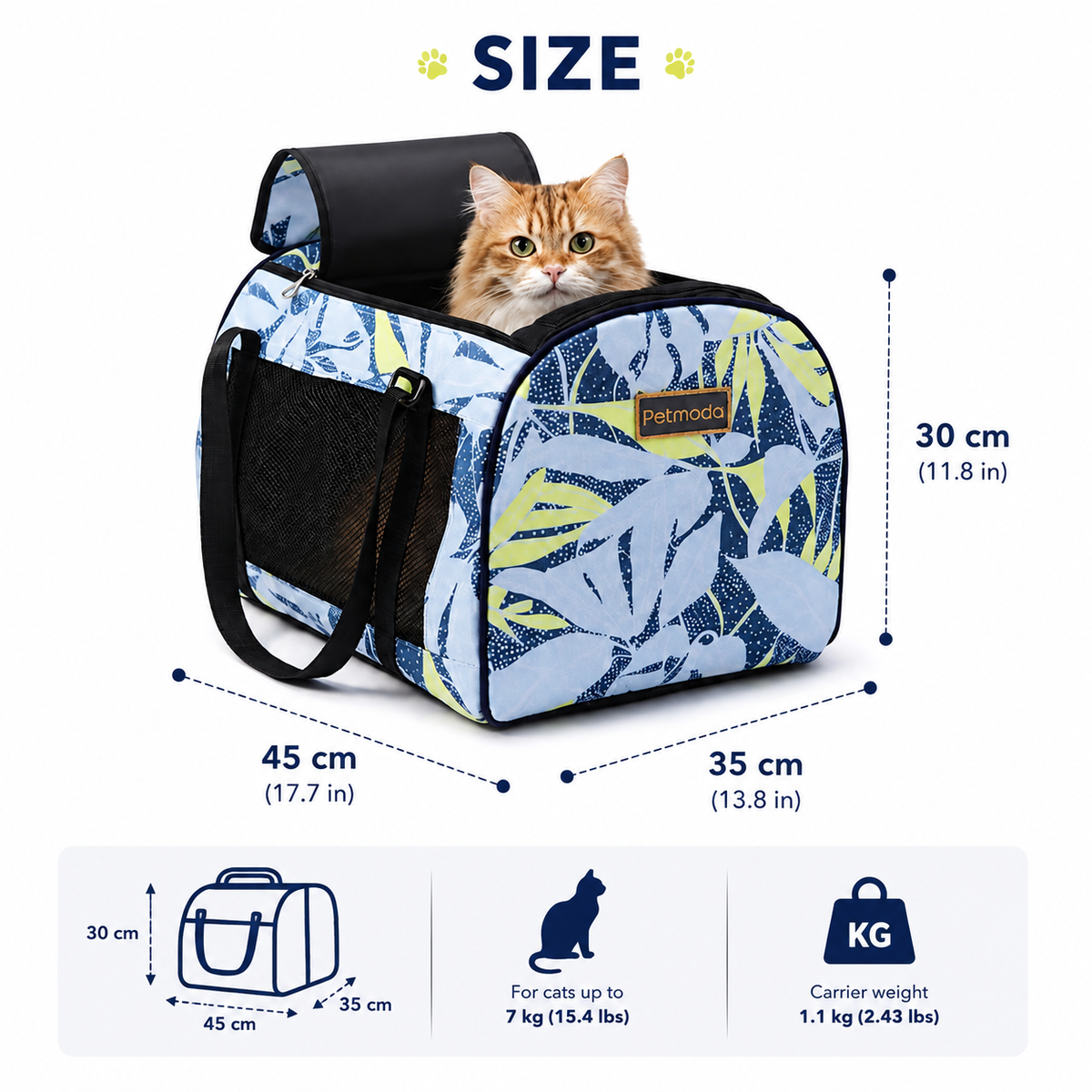Petmoda Box Pet Carrier – Cats & Small Dogs