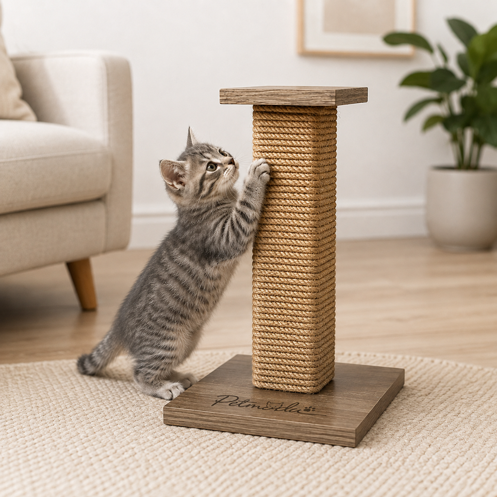 Petmoda Living Pillar Mini – Compact Sisal Cat Scratcher