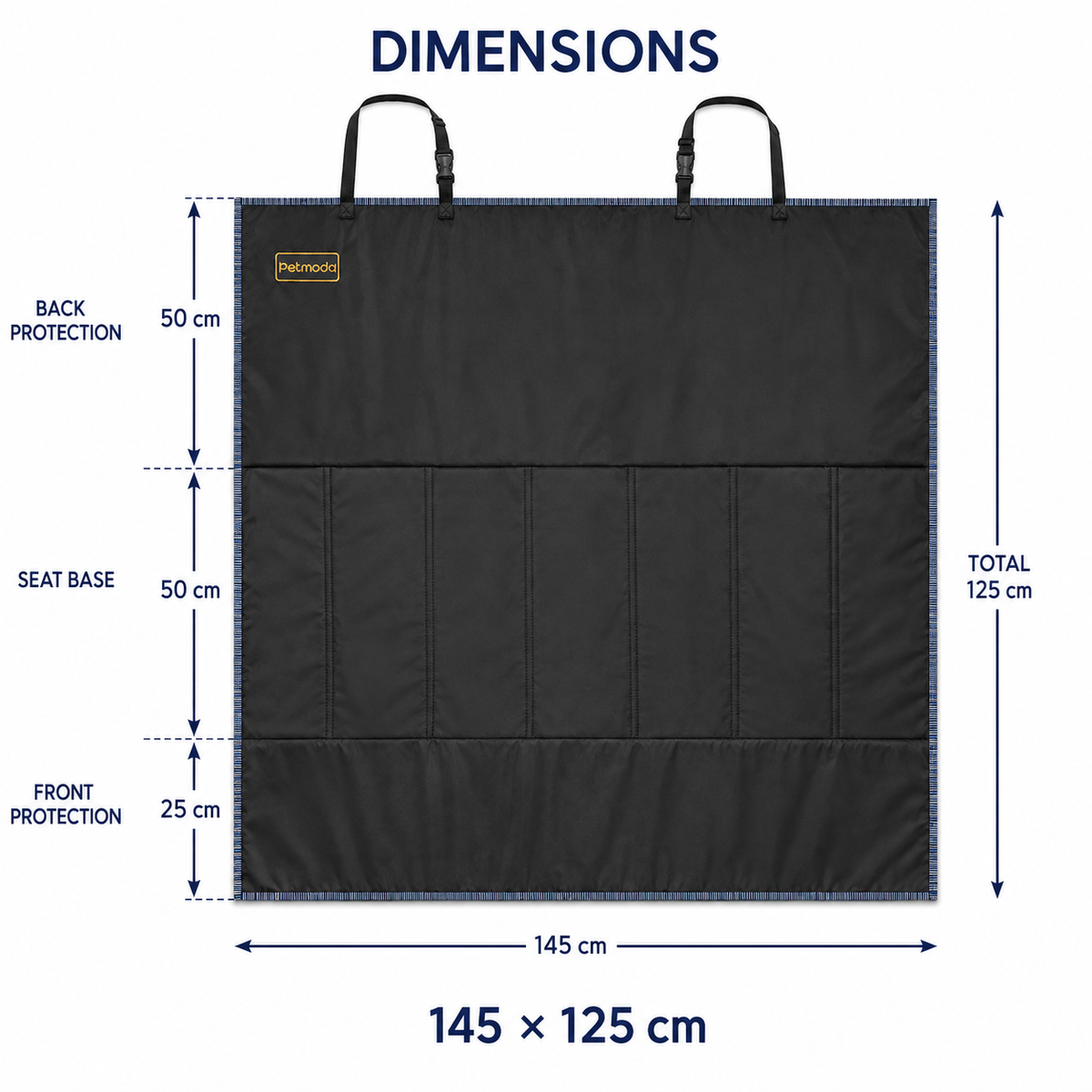 Moda Car Rear Seat Cover