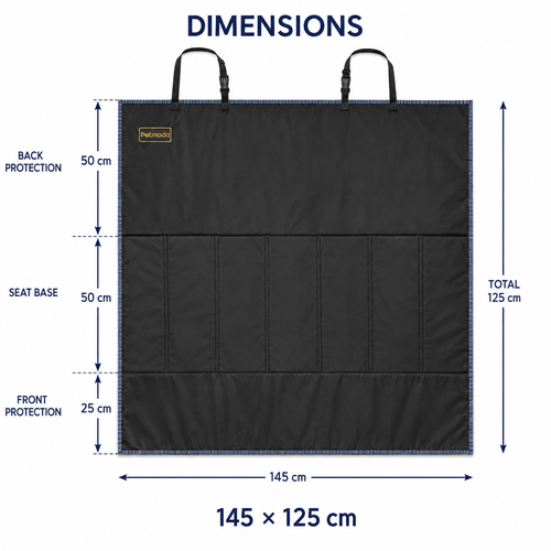 Moda Car Rear Seat Cover
