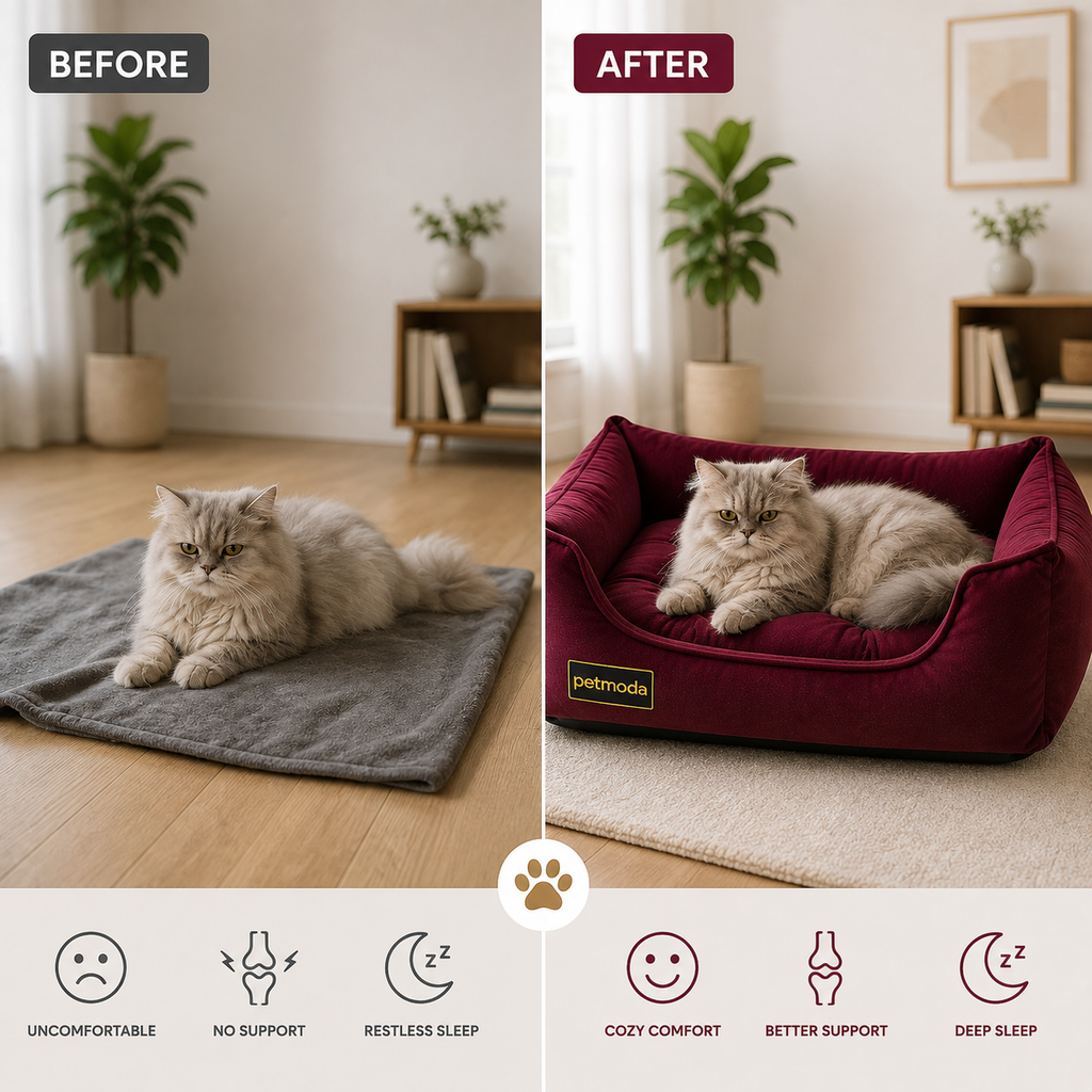 Petmoda Velvet Bed