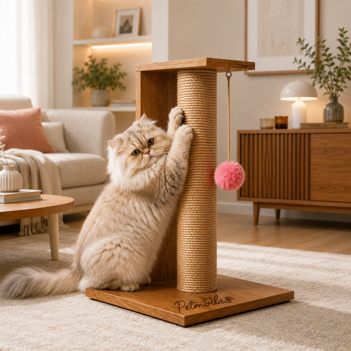 Petmoda Living Pillar – Sisal Cat Scratcher