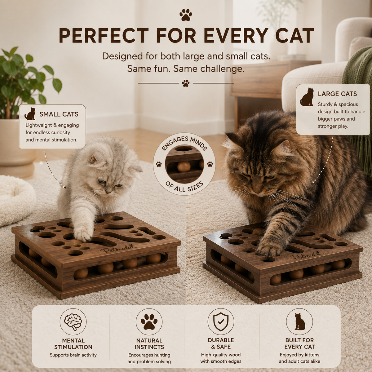 Petmoda Living Maze – Interactive Cat Puzzle
