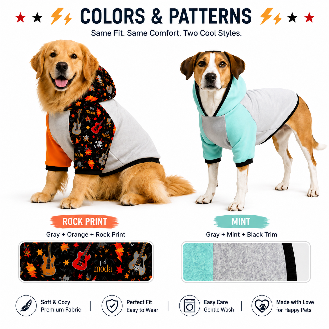 Petmoda Melton Cotton Hoodie – Dogs & Cats