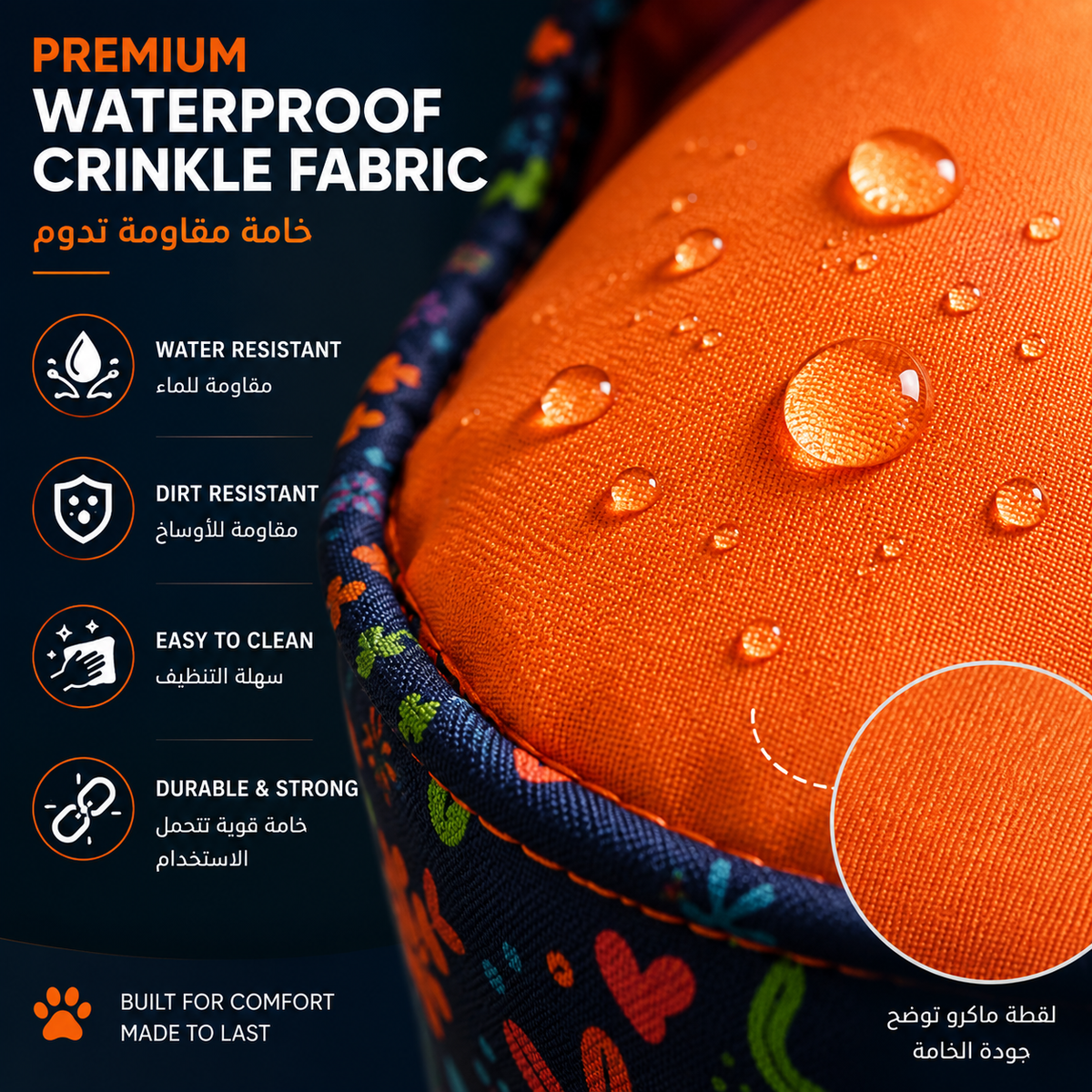 Petmoda Joy Bed – Double-Face Waterproof Pet Bed