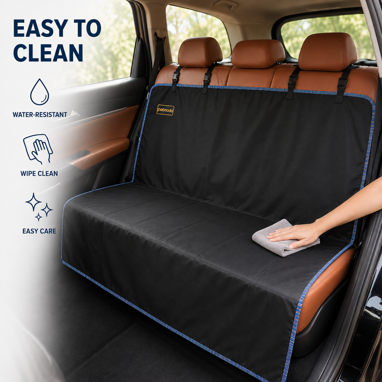 Moda Car Rear Seat Cover