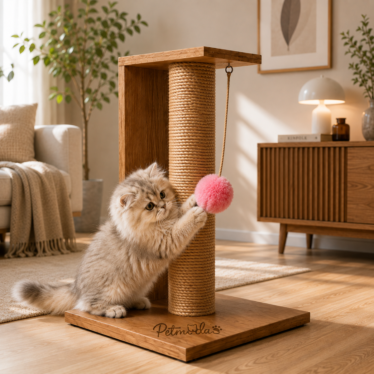 Petmoda Living Pillar – Sisal Cat Scratcher