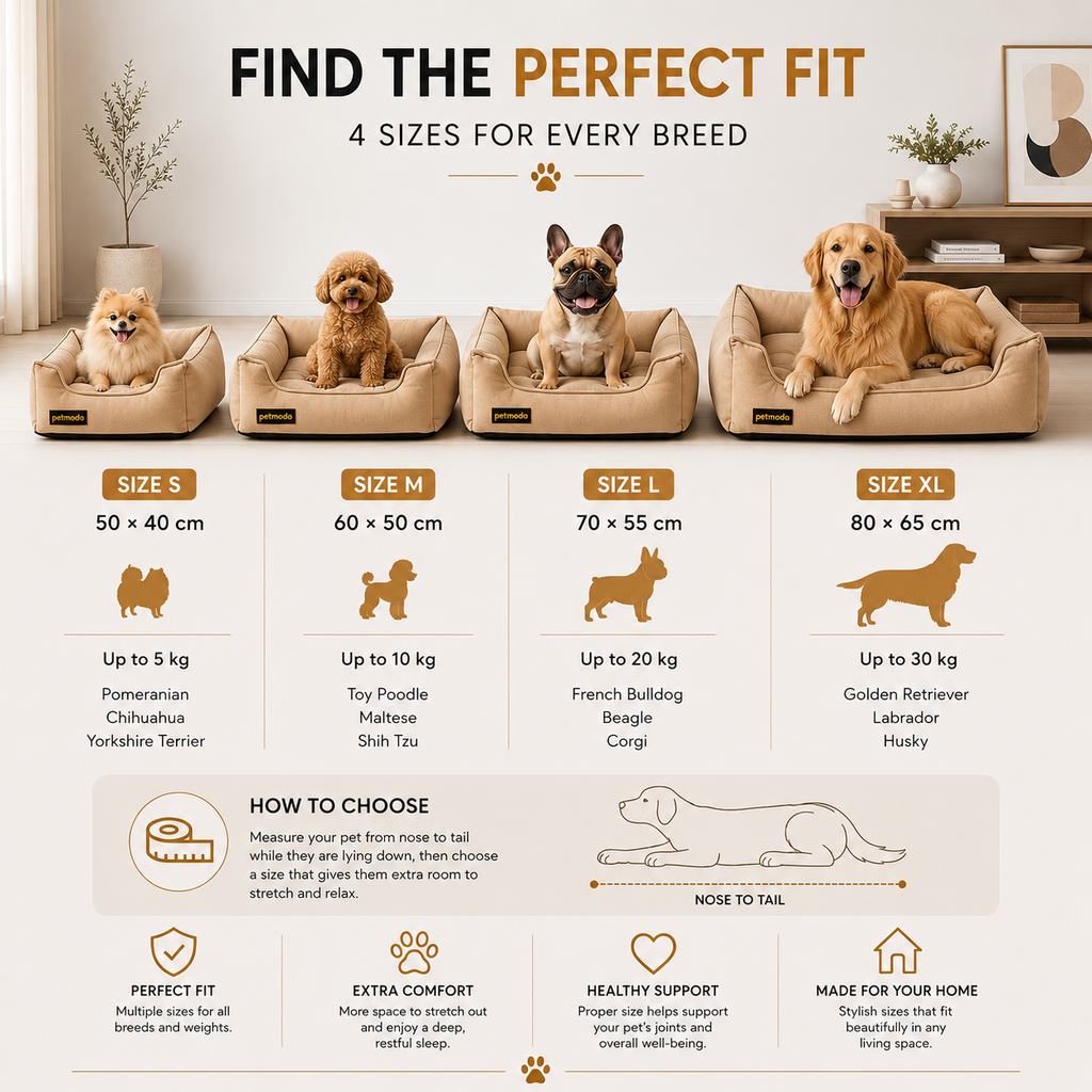 Petmoda Velvet Bed