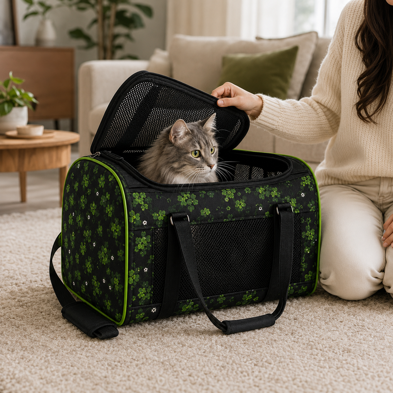 Petmoda Camo Soft Pet Carrier Bag – Cats & Small Dogs