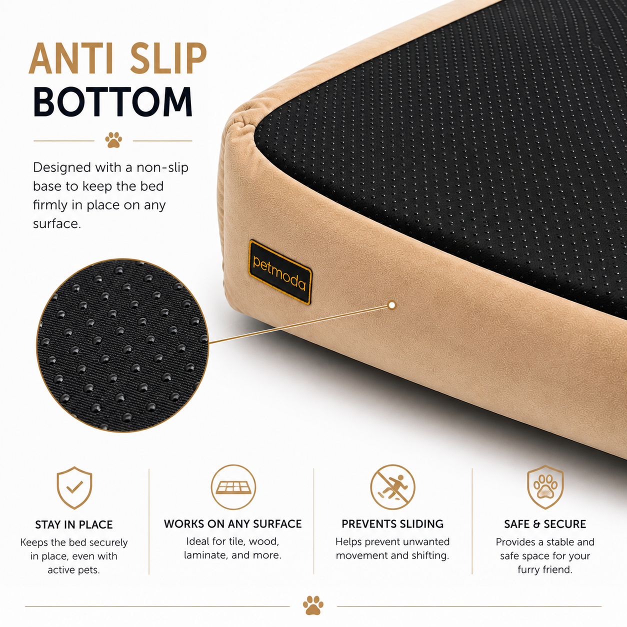 Petmoda Velvet Bed