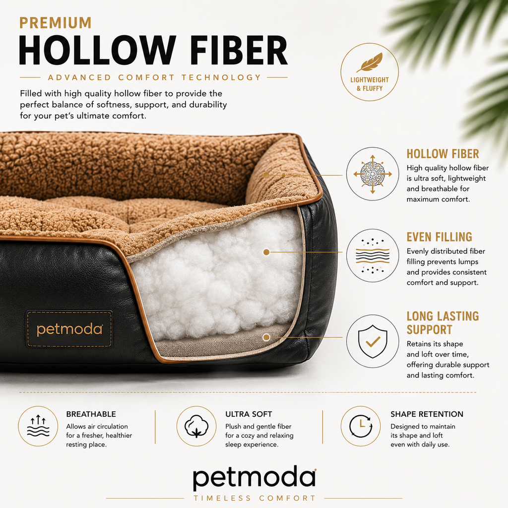 Petmoda Classic Leather Bed