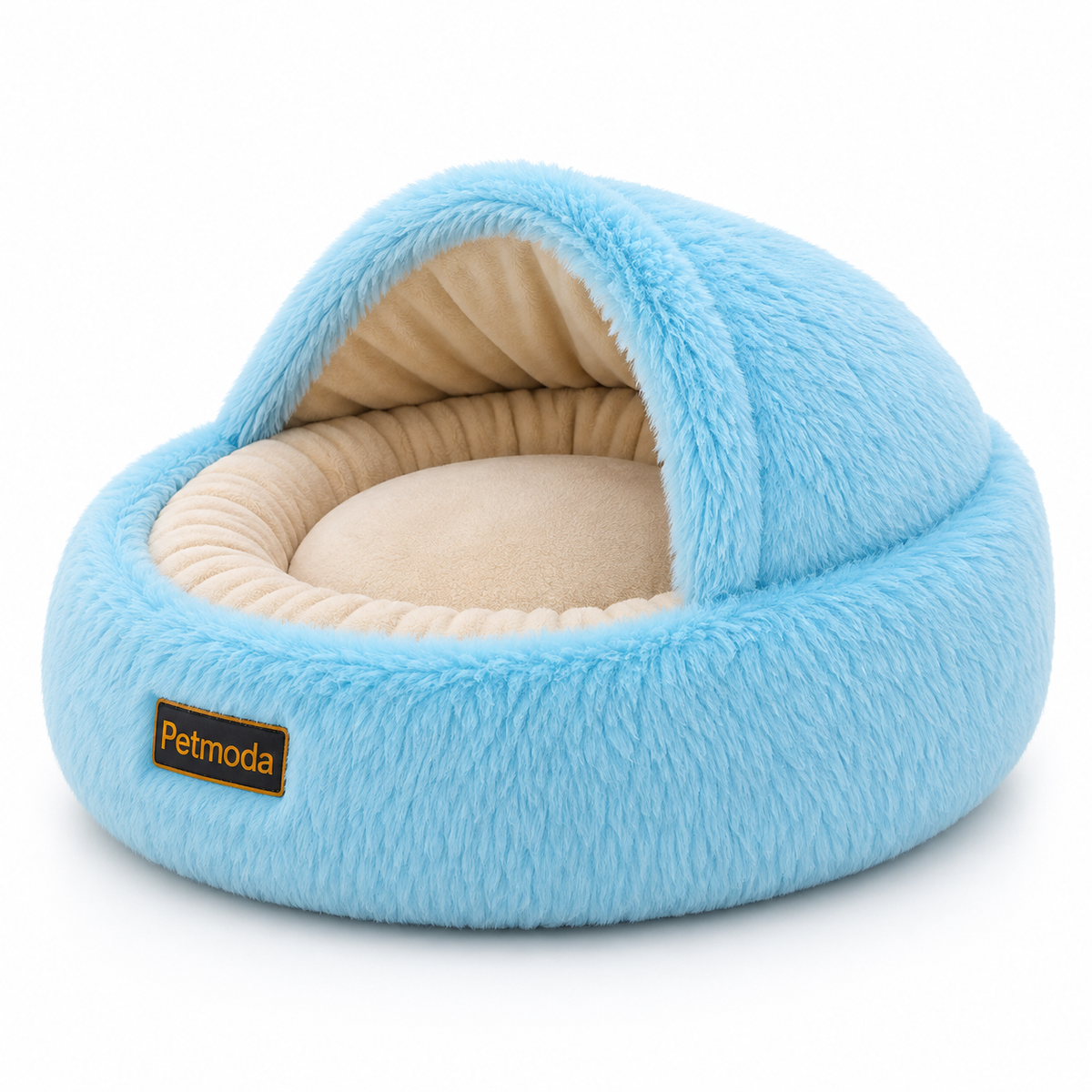 Petmoda Cozy Cave – Plush Cat & Small Dog Bed