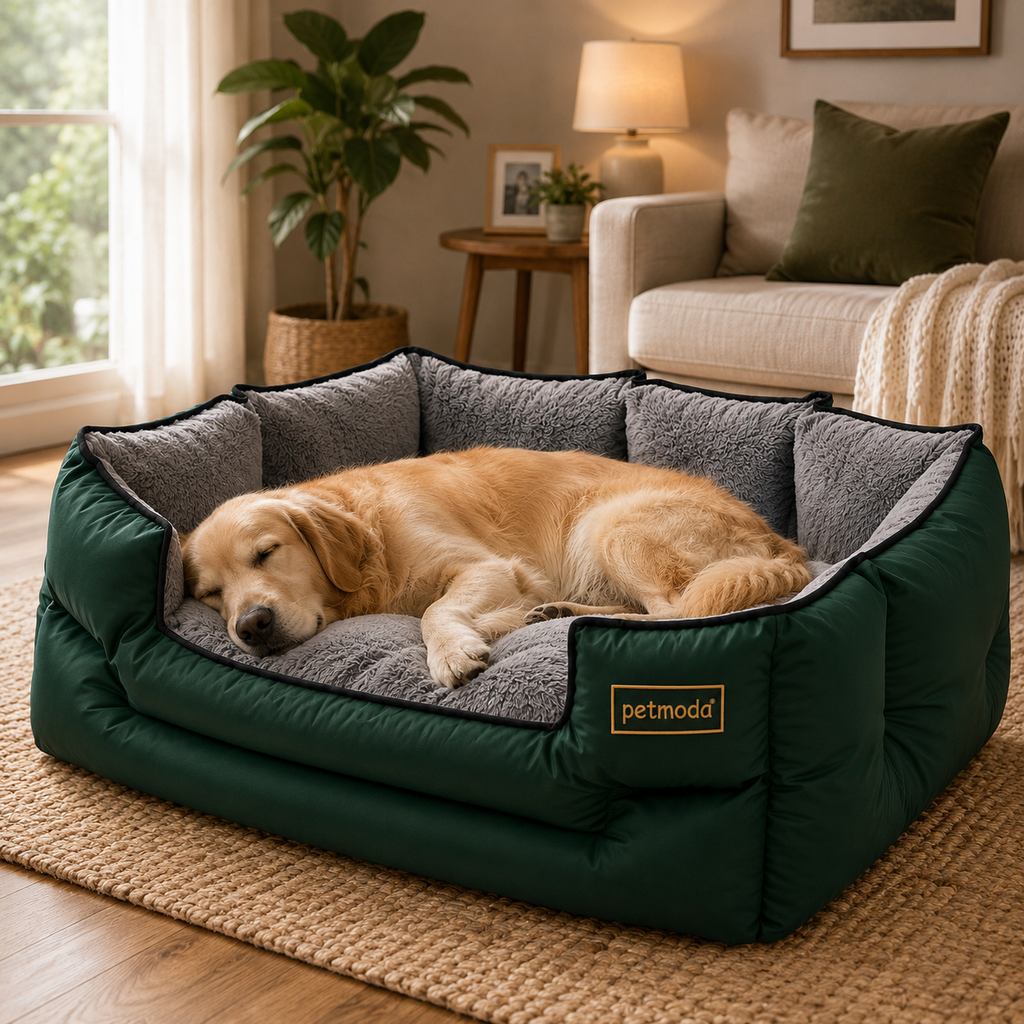 Petmoda High Side Comfort Bed – Premium Waterproof Pet Bed