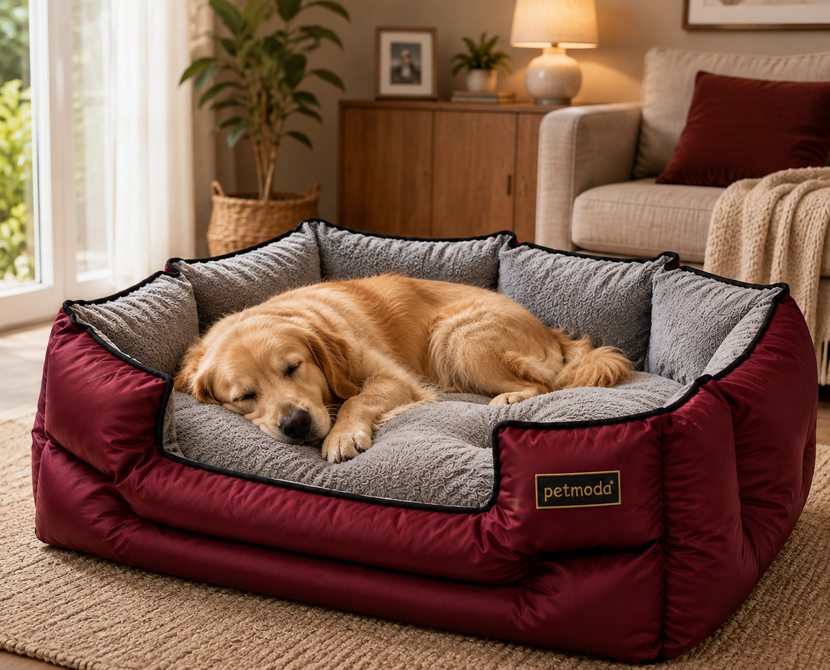 Petmoda High Side Comfort Bed – Premium Waterproof Pet Bed