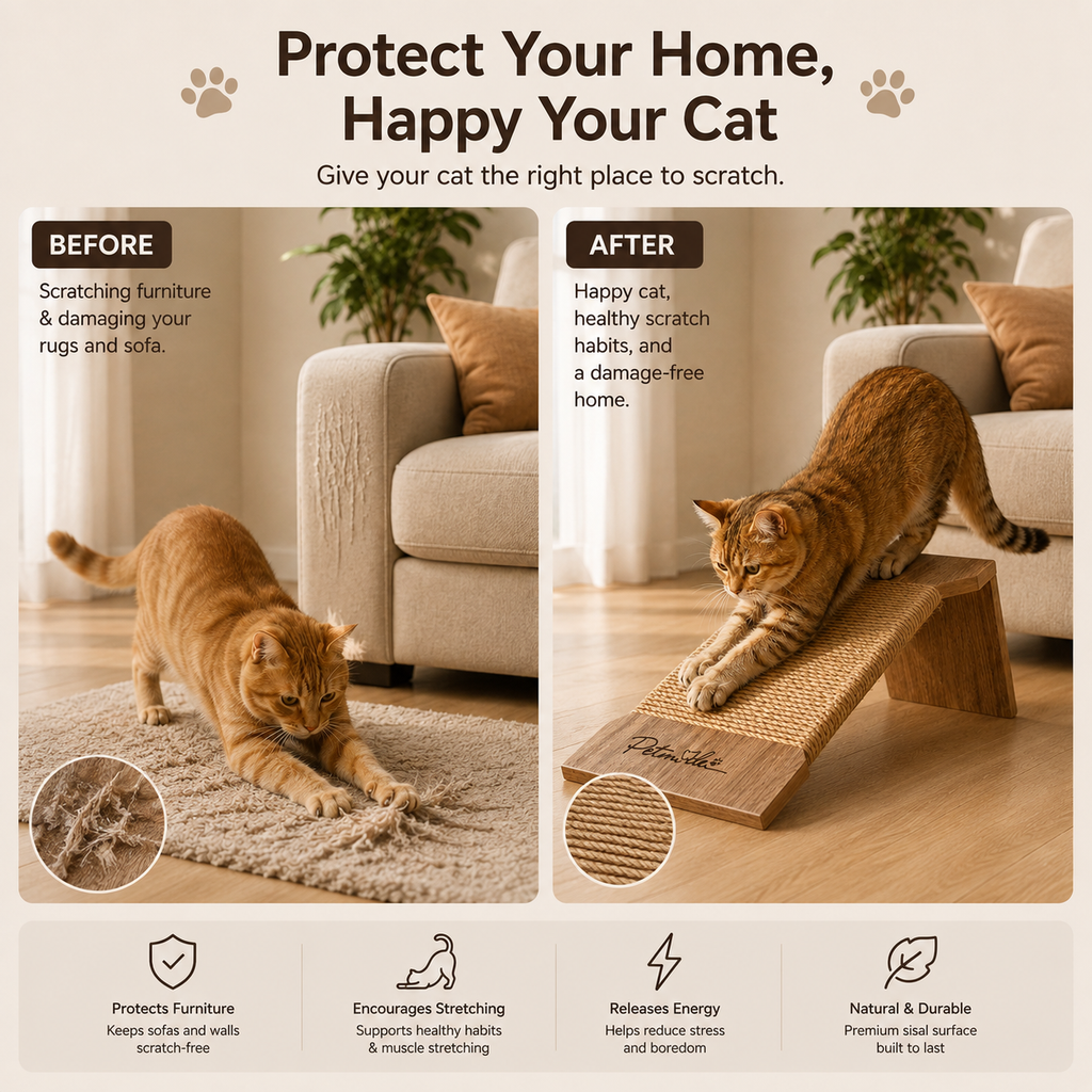 Petmoda Living Axis – Sisal Cat Scratcher