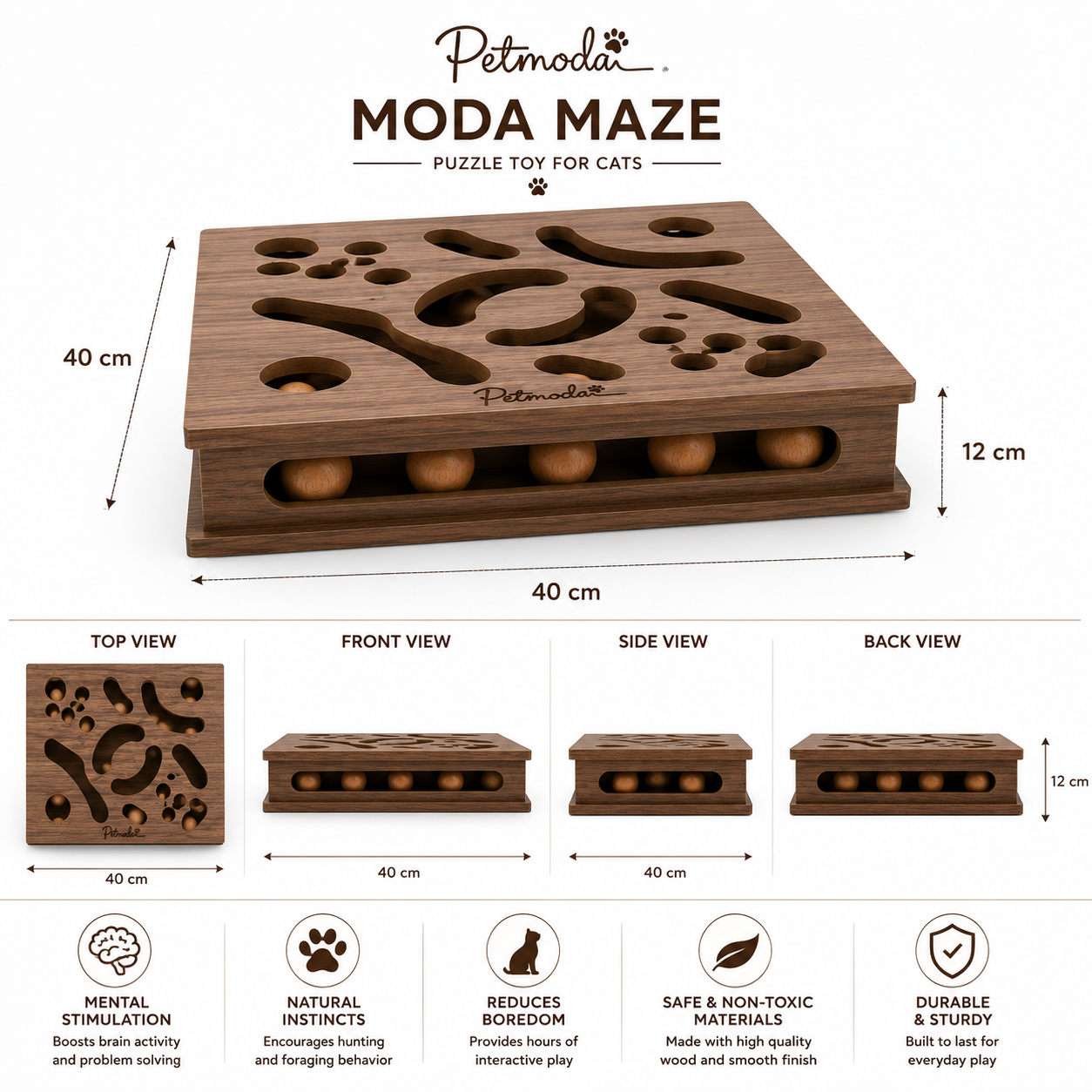Petmoda Living Maze – Interactive Cat Puzzle