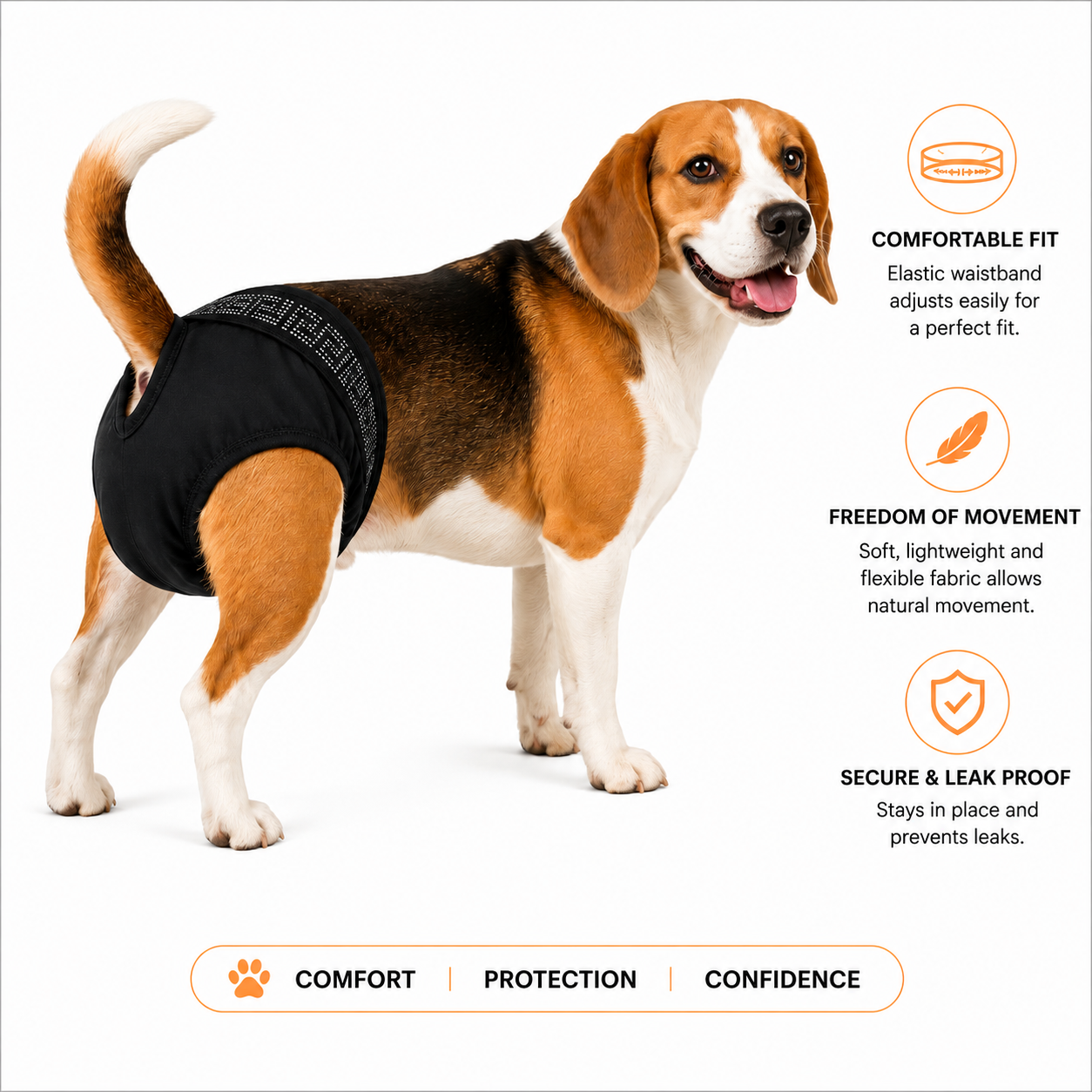 Petmoda Reusable Female Dog Diaper