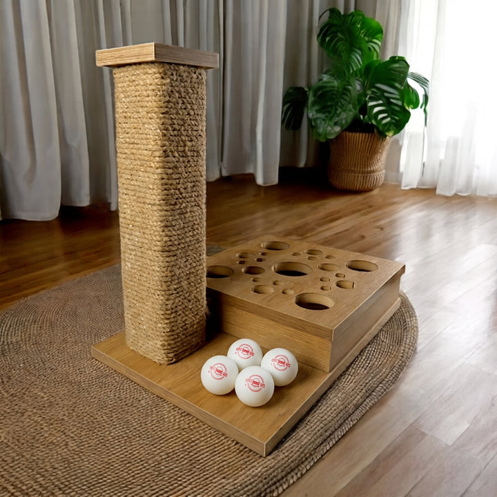 Petmoda Living Maze & Pillar – Cat Scratcher & Puzzle