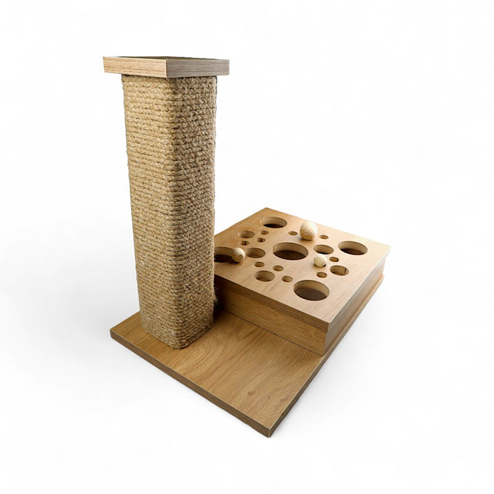 Petmoda Living Maze & Pillar – Cat Scratcher & Puzzle